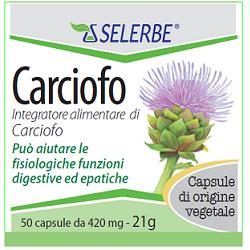 CARCIOFO ESTRATTO SECCO TITOLATO 50 CAPSULE - farmascienza.it