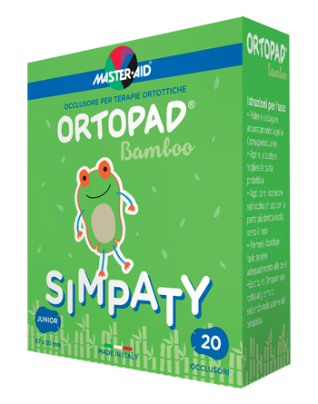 CEROTTO OCULARE PER ORTOTTICA ORTOPAD SIMPATY REGULAR 5,7X8,2 20 PEZZI - farmascienza.it