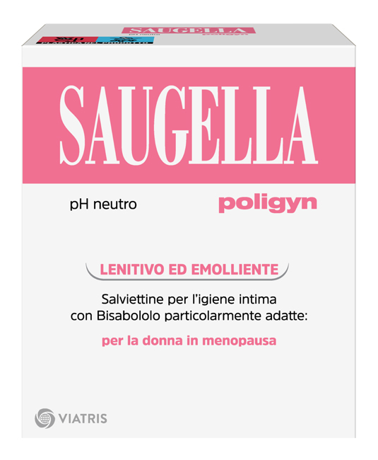 SAUGELLA POLIGYN PH NEUTRO SALVIETTINE IGIENE INTIMA LENITIVO ED EMOLLIENTE 10 PEZZI - farmascienza.it