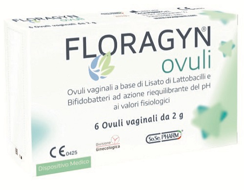 OVULI VAGINALI A BASE DI LATTOBACILLI LISATI FLORAGYN OVULI 12G 6 PEZZI - farmascienza.it
