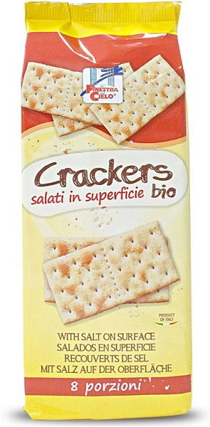FSC CRACKERS SALATI IN SUPERFICIE BIO CON OLIO EXTRAVERGINE DI OLIVA 250 G - farmascienza.it