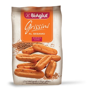 BIAGLUT GRISSINI CON SESAMO 150 G - farmascienza.it