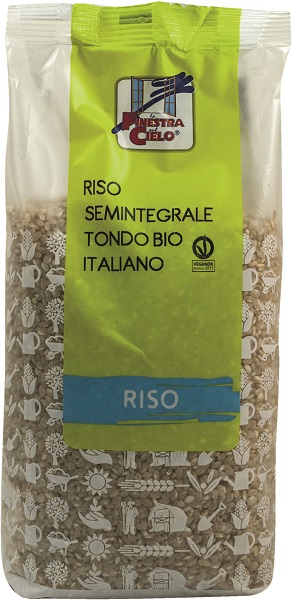 FSC RISO SEMINTEGRALE TONDO BIO 1000 G - farmascienza.it
