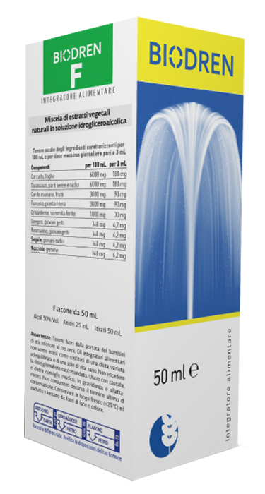BIODREN F 50 ML SOLUZIONE IDROALCOLICA - farmascienza.it