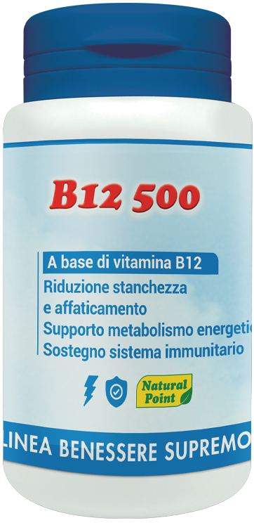 B12 500 CIANOCOBALAMINA 100 CAPSULE VEGETALI - farmascienza.it
