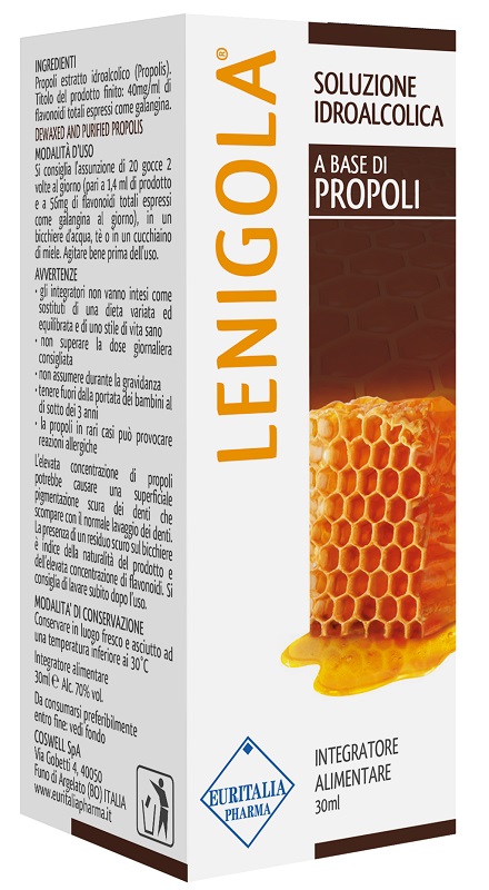LENIGOLA SOLUZIONE IDROALCOLICA PROPOLI 30 ML - farmascienza.it