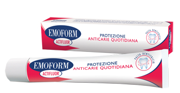 EMOFORM ACTIFLUOR DENTIFRICIO 75 ML - farmascienza.it