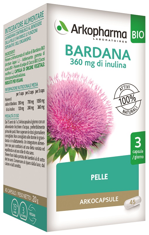ARKO CAPSULE BARDANA BIO 45 CAPSULE - farmascienza.it