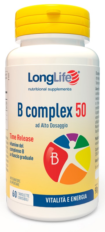 LONGLIFE B COMPLEX 50 T/R 60 TAVOLETTE - farmascienza.it