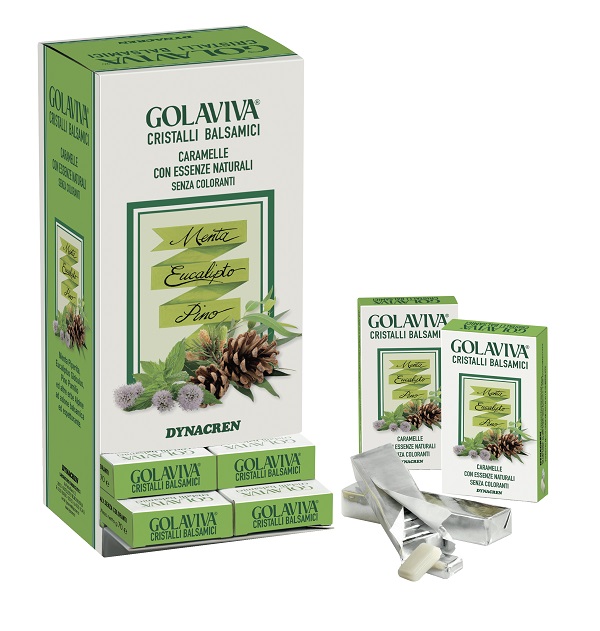 GOLAVIVA CRISTALLI BALSAMICI STICK 70 G - farmascienza.it