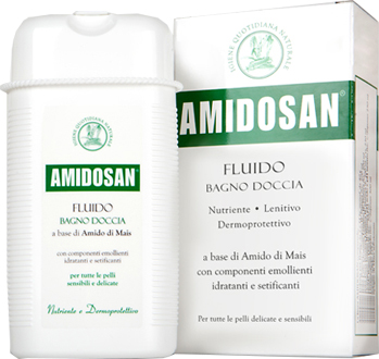AMIDOSAN FLUIDO BAGNO DOCCIA NUTRIENTE LENITIVO RINFRESCANTE 300 ML - farmascienza.it