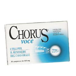 CHORUS VOCE 30 COMPRESSE - farmascienza.it