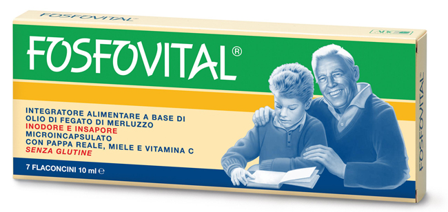 FOSFOVITAL OLIO FEGATO DI MERLUZZO 7 FLACONCINI - farmascienza.it
