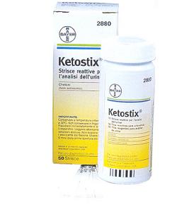 STRISCE MISURAZIONE CHETONURIA KETOSTIX 50 PEZZI - farmascienza.it