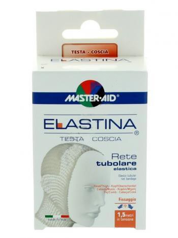 RETE TUBOLARE ELASTICA IPOALLERGENICA MASTER-AID ELASTINA TESTA/COSCIA 1,5 MT IN TENSIONE CALIBRO 6 CM - farmascienza.it