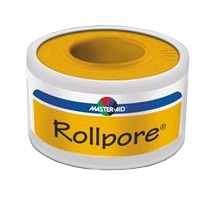 CEROTTO IN ROCCHETTO MASTER-AID ROLLPORE TESSUTO NON TESSUTO 5X1,25 - farmascienza.it