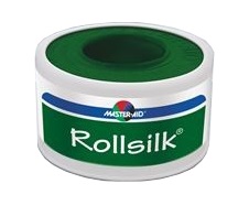 CEROTTO IN ROCCHETTO MASTER-AID ROLLSILK SETA 5X2,50 - farmascienza.it