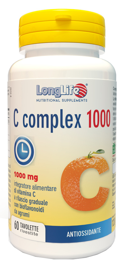 LONGLIFE C COMPLEX 1000 T/R 60 TAVOLETTE - farmascienza.it