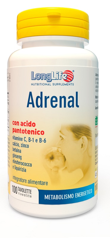 LONGLIFE ADRENAL 100 TAVOLETTE MASTICABILI RIVESTITE - farmascienza.it