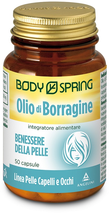 BODY SPRING OLIO DI BORRAGINE 50 CAPSULE MOLLI - farmascienza.it