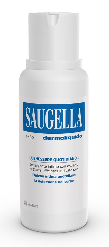 SAUGELLA DERMOLIQUIDO PH 3,5 DETERGENTE INTIMO BENESSERE QUOTIDIANO 250 ML - farmascienza.it