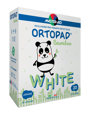 CEROTTO OCULARE PER ORTOTTICA ORTOPAD BIANCO JUNIOR 20 PEZZI - farmascienza.it