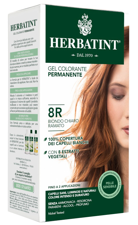 HERBATINT 8R BIONDO CHIARO RAMATO 150 ML - farmascienza.it