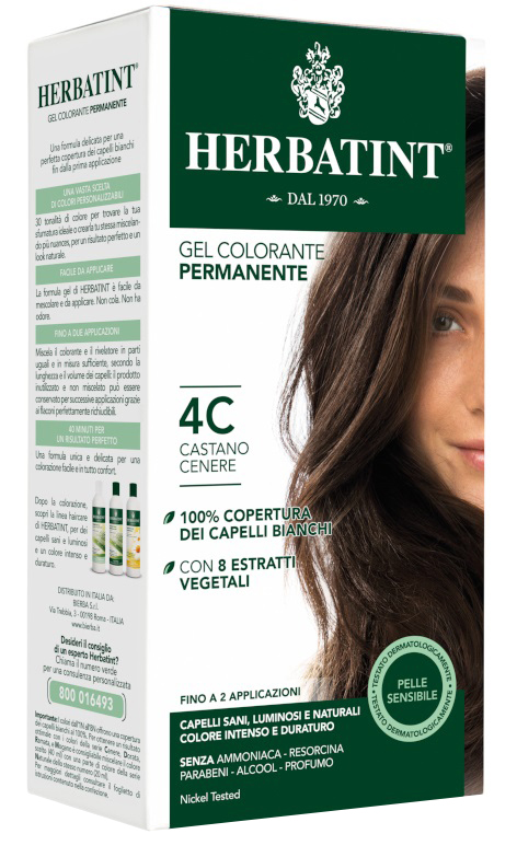 HERBATINT 4C CASTANO CENERE 150 ML - farmascienza.it