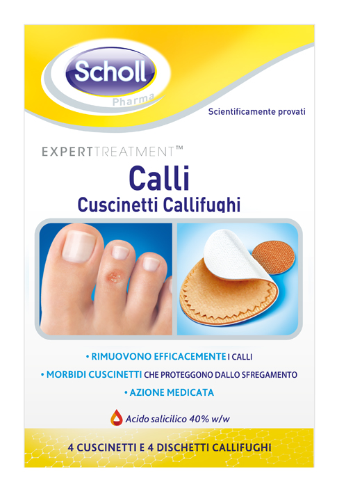 CEROTTO CALLIFUGO CALLI DURI 4 CEROTTI + 4 DISCHETTI - farmascienza.it