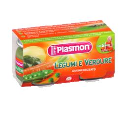 PLASMON OMOGENEIZZATO VERDURE LEGUMI 80 G X 2 PEZZI - farmascienza.it