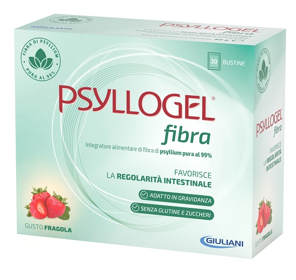 PSYLLOGEL FIBRA FRAGOLA 20 BUSTINE - farmascienza.it