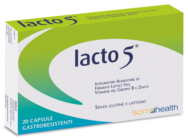 LACTO 5 20 CAPSULE - farmascienza.it