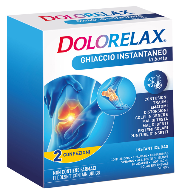 DOLORELAX ICE BAG GHIACCIO BUSTA 2 PEZZI - farmascienza.it