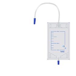 SACCA DI DRENAGGIO DA GAMBA PER INCONTINENZA TUBO 35 CM 10 PEZZI - farmascienza.it