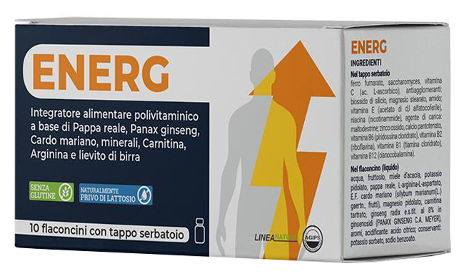 ENERG 10 FLACONCINI 10 ML CON TAPPO SERBATOIO - farmascienza.it