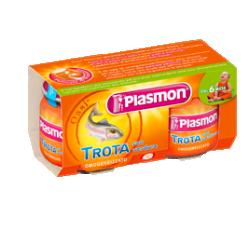 PLASMON OMOGENEIZZATO TROTA VERDURE 80 G X 2 PEZZI - farmascienza.it
