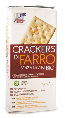FSC CRACKERS DI FARRO SENZA LIEVITO CON OLIO EXTRAVERGINE DI OLIVA BIO 280 G - farmascienza.it