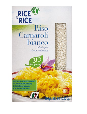 RICE&RICE RISO CARNAROLI FINO BIANCO 500 G - farmascienza.it