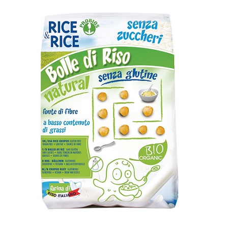 RICE&RICE BOLLE DI RISO AL NATURALE 150 G SENZA LIEVITO - farmascienza.it