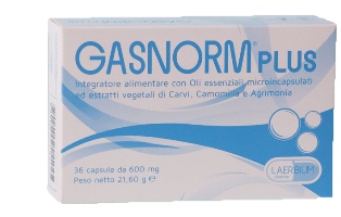 GASNORM PLUS 36 CAPSULE - farmascienza.it