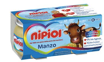 NIPIOL OMOGENEIZZATO MANZO 80 G 2 PEZZI - farmascienza.it