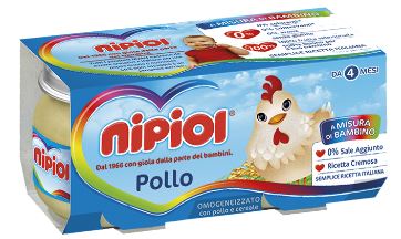 NIPIOL OMOGENEIZZATO POLLO 80 G 2 PEZZI - farmascienza.it