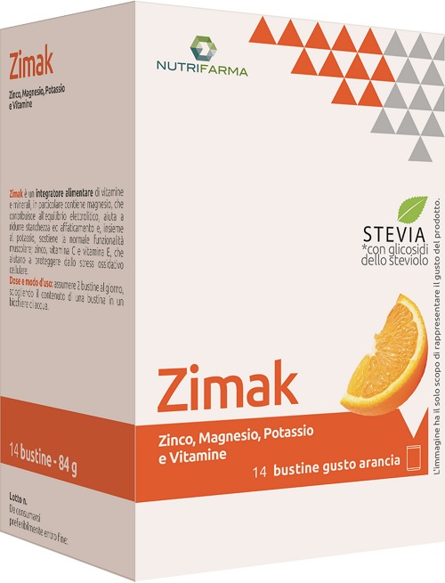ZIMAK 14 BUSTINE 6 G ARANCIO - farmascienza.it