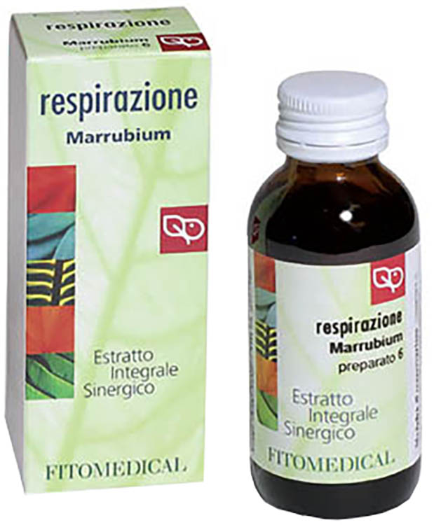 MARRUBIUM RESPIRAZIONE ESTRATTO INTEGRALE SINERGICO 60 ML PREPARATO 6 - farmascienza.it