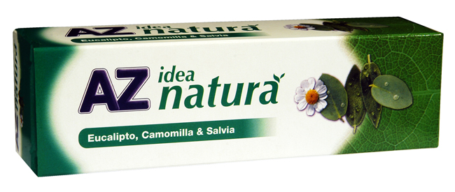 AZ IDEA NATURA EUCALIPTO CAMOMILLA E SALVIA DENTIFRICIO 75 ML - farmascienza.it