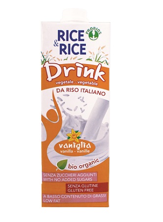 RICE&RICE BEVANDA DI RISO ALLA VANIGLIA 1 LITRO - farmascienza.it