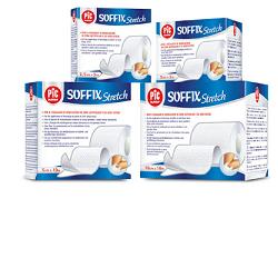 CEROTTO IN ROTOLO PIC SOFFIX STRETCH TESSUTO NON TESSUTO ESTENDIBILE 2,5X500 CM 1 PEZZO - farmascienza.it