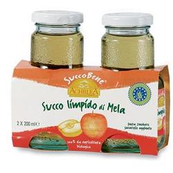 ACHILLEA SUCCO PURO LIMPIDO DI MELA 2X200 ML - farmascienza.it