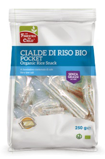LA FINESTRA SUL CIELO RICE SNACK CIALDE DI RISO MONOPORZIONE 250 G - farmascienza.it