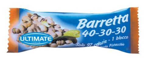 NUTRIZONA BARRETTA PISTACCHIO 27 G 1 PEZZO - farmascienza.it